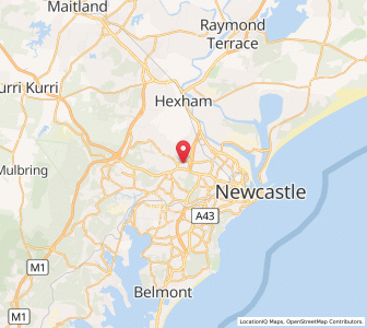 Map of Heaton Park, New South Wales