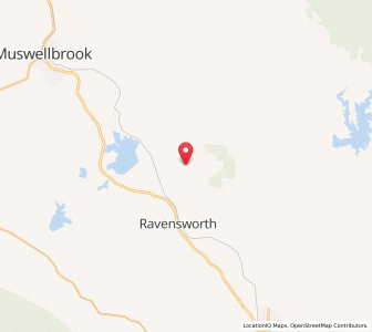 Map of Hebden, New South Wales