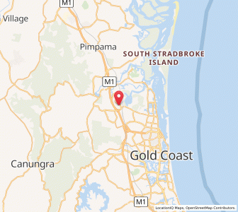 Map of Helensvale, Queensland