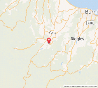 Map of Henrietta, TasmaniaTasmania