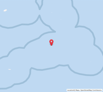 Map of Heron Island, Queensland