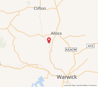 Map of Herrdon, Queensland