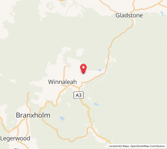 Map of Herrick, TasmaniaTasmania