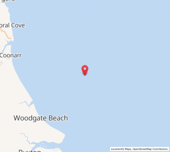 Map of Hervey Bay, Queensland