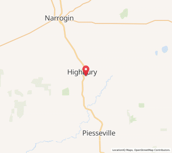 Map of Highbury, Western Australia