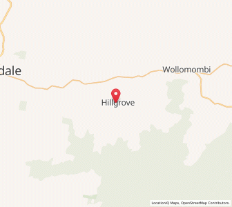 Map of Hillgrove, New South Wales