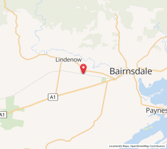 Map of Hillside, VictoriaVictoria