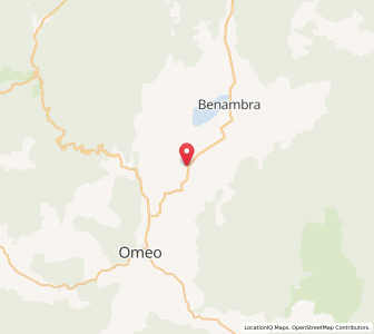 Map of Hinnomunjie, VictoriaVictoria