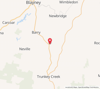 Map of Hobbys Yards, New South Wales