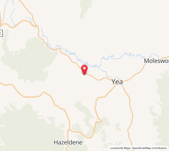 Map of Homewood, VictoriaVictoria