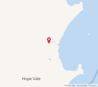 Map of Hope Vale, Queensland