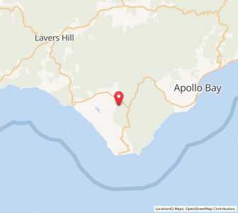 Map of Hordern Vale, VictoriaVictoria