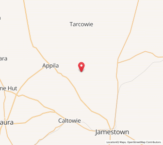 Map of Hornsdale, South Australia