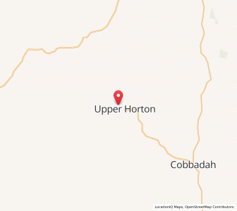 Map of Horton, New South Wales