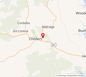 Map of Horton, Queensland