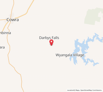 Map of Hovells Creek, New South Wales