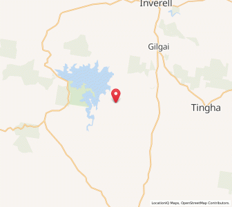 Map of Howell, New South Wales