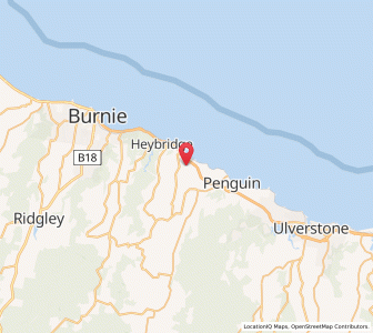 Map of Howth, TasmaniaTasmania