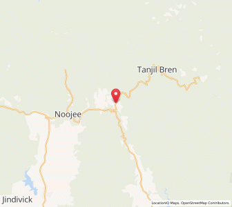 Map of Iey Creek, VictoriaVictoria