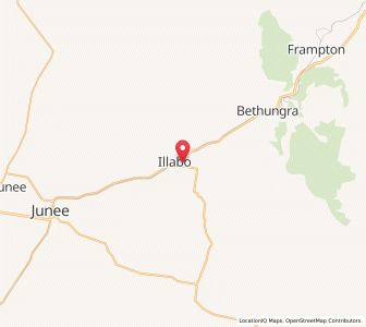 Map of Illabo, New South Wales