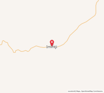 Map of Imintji Community, Western Australia
