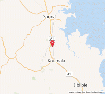 Map of Inneston, Queensland