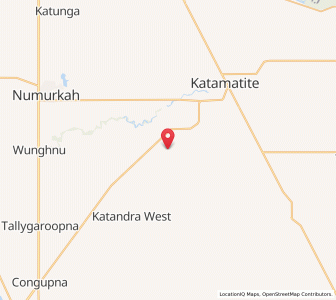 Map of Invergordon North, VictoriaVictoria