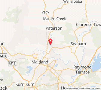 Map of Iona, New South Wales