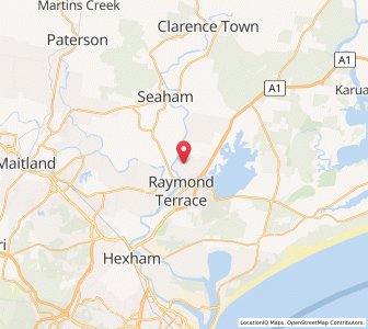 Map of Irrawang, New South Wales