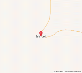Map of Isisford, Queensland