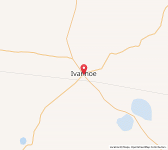 Map of Ivanhoe, New South Wales