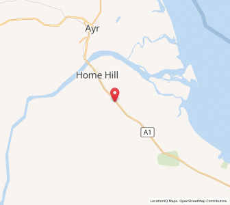 Map of Iyah, Queensland