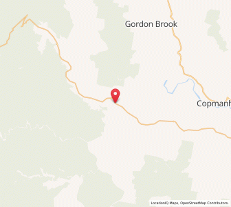 Map of Jackadgery, New South Wales