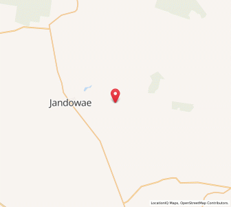 Map of Jandowae East, Queensland