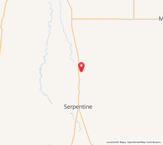 Map of Janiember East, VictoriaVictoria