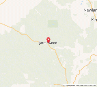 Map of Jarrahwood, Western Australia