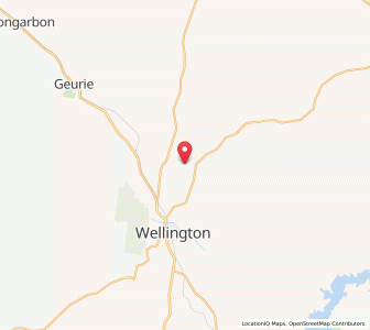 Map of Jawbone, New South Wales