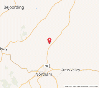 Map of Jennapullin, Western Australia