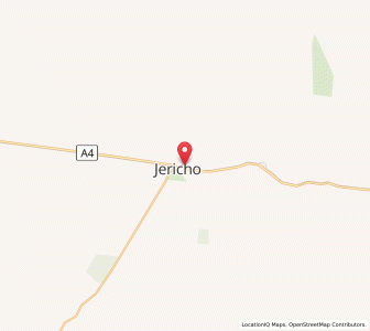 Map of Jericho, Queensland