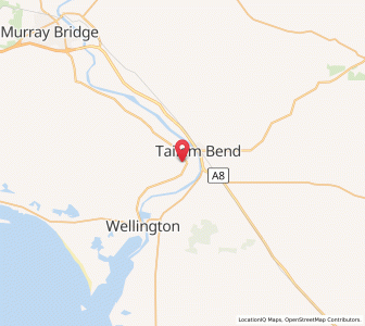 Map of Jervois, South Australia