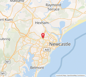 Map of Jesmond, New South Wales