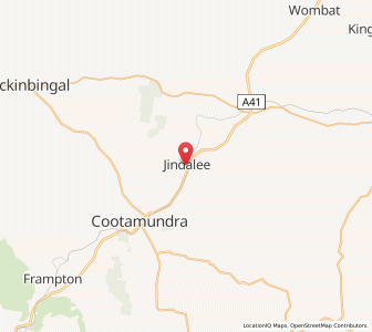 Map of Jindalee, New South Wales