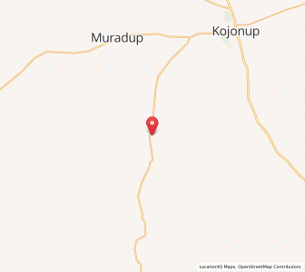 Map of Jingalup, Western Australia