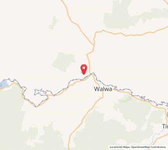 Map of Jingellic, New South Wales