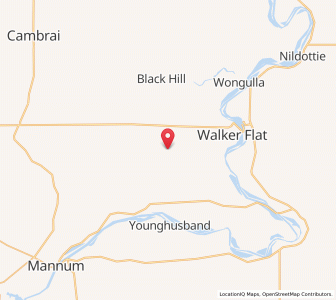 Map of Kakoonie, South Australia