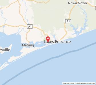 Map of Kalimna, VictoriaVictoria