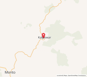 Map of Kalpowar, Queensland