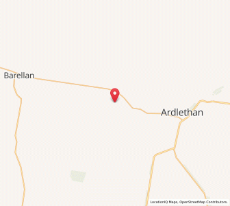 Map of Kamarah, New South Wales