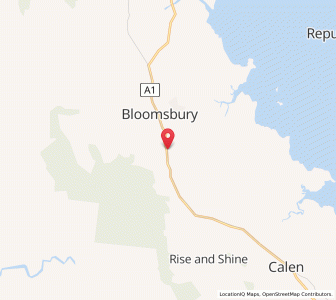 Map of Kamo, Queensland