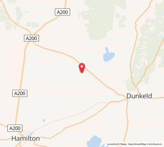 Map of Karabeal, VictoriaVictoria